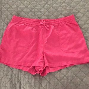 JCrew linen shorts